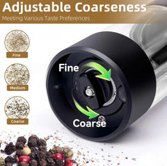 Electric Pepper Grinder with Led (Battery Operated)