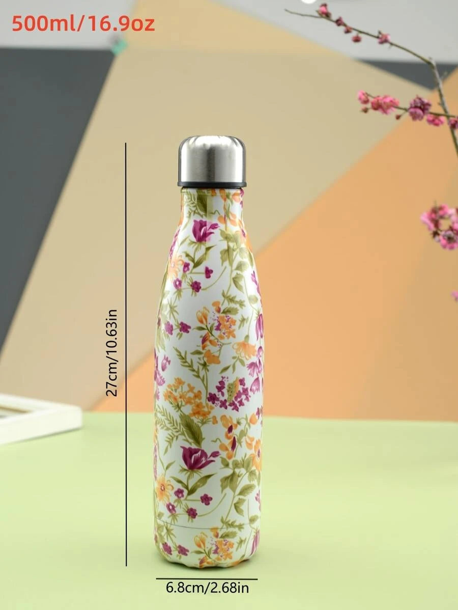 Stainless Steel Fashion Sport Water Bottle, 500ml